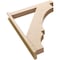 Ekena Millwork 5 1/2-in W x 34-in D x 42-in H Balboa Block Rough Cedar Woodgrain TimberThane Outlooker, Primed Tan OUTUR055X34X42BOA44RCPR - alternate 3